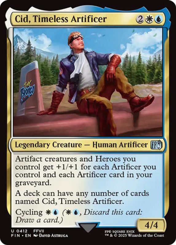 Cid, Timeless Artificer (#412) (Foil)